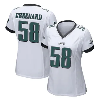 Jonathan Greenard Philadelphia Eagles Women's Game Nike Jersey - White