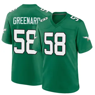Jonathan Greenard Philadelphia Eagles Youth Game Kelly Alternate Nike Jersey - Green