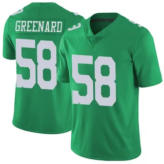 Jonathan Greenard Philadelphia Eagles Youth Limited Vapor Untouchable Nike Jersey - Green