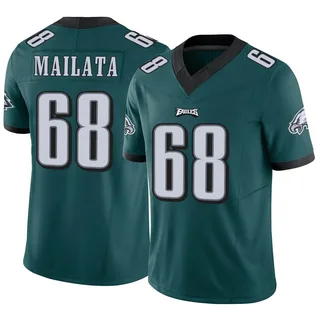 Jordan Mailata Philadelphia Eagles Men's Limited Vapor F.U.S.E. Nike Jersey - Green