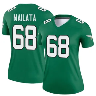 Jordan Mailata Philadelphia Eagles Women's Legend Kelly Alternate Nike Jersey - Green
