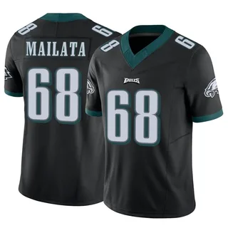 Jordan Mailata Philadelphia Eagles Youth Limited Vapor F.U.S.E. Nike Jersey - Black