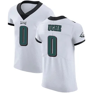 Joshua Uche Philadelphia Eagles Men's Elite Vapor Untouchable Nike Jersey - White