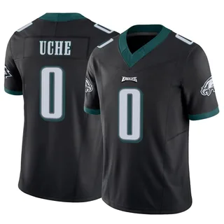 Joshua Uche Philadelphia Eagles Men's Limited Vapor F.U.S.E. Nike Jersey - Black