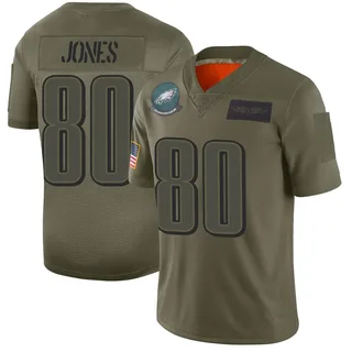 Julio Jones Philadelphia Eagles Men's Limited 2019 Salute to Service Nike Jersey - Camo