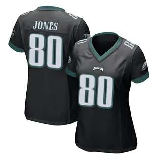 Julio Jones Philadelphia Eagles Women's Game Alternate Nike Jersey - Black