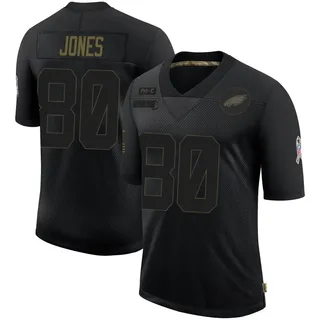 Julio Jones Philadelphia Eagles Youth Limited 2020 Salute To Service Nike Jersey - Black