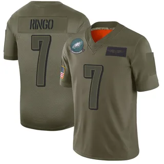 Kelee Ringo Philadelphia Eagles Men's Limited 2019 Salute to Service Nike Jersey - Camo