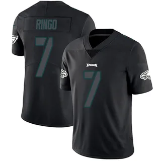 Kelee Ringo Philadelphia Eagles Men's Limited Nike Jersey - Black Impact