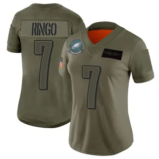 Kelee Ringo Philadelphia Eagles Women's Limited 2019 Salute to Service Nike Jersey - Camo