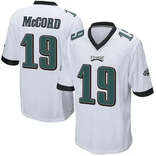 Kyle McCord Philadelphia Eagles Men's Game Nike Jersey - White