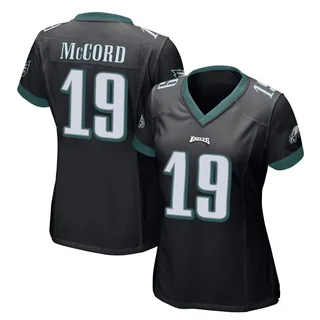 Kyle McCord Philadelphia Eagles Women's Game Alternate Nike Jersey - Black