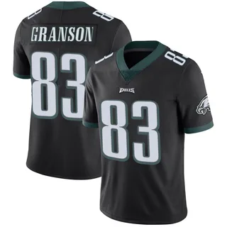 Kylen Granson Philadelphia Eagles Men's Limited Alternate Vapor Untouchable Nike Jersey - Black