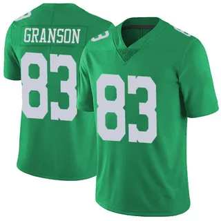 Kylen Granson Philadelphia Eagles Men's Limited Vapor Untouchable Nike Jersey - Green
