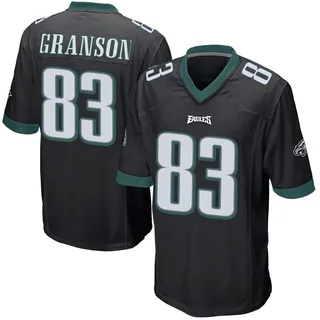 Kylen Granson Philadelphia Eagles Youth Game Alternate Nike Jersey - Black