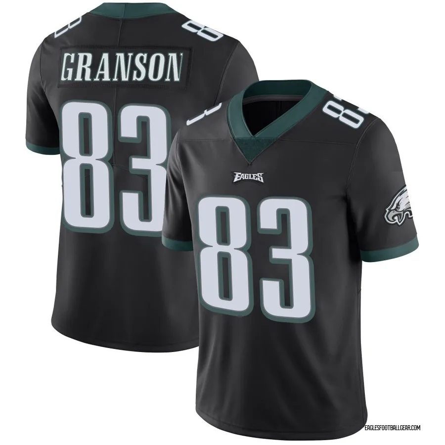 Kylen Granson Philadelphia Eagles Youth Limited Alternate Vapor Untouchable Nike Jersey - Black
