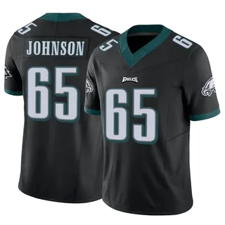 Lane Johnson Philadelphia Eagles Men's Limited Vapor F.U.S.E. Nike Jersey - Black