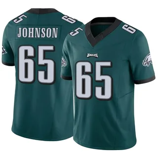 Lane Johnson Philadelphia Eagles Men's Limited Vapor F.U.S.E. Nike Jersey - Green