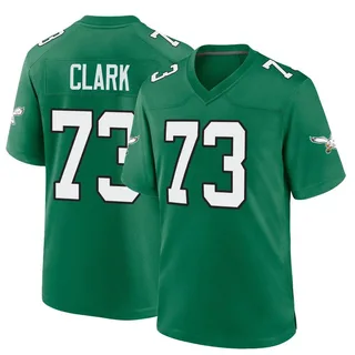 Le'Raven Clark Philadelphia Eagles Men's Game Kelly Alternate Nike Jersey - Green