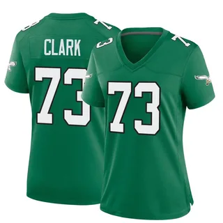 Le'Raven Clark Philadelphia Eagles Women's Game Kelly Alternate Nike Jersey - Green