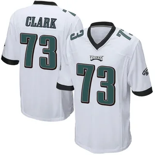 Le'Raven Clark Philadelphia Eagles Youth Game Nike Jersey - White