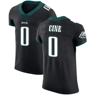 Lewis Cine Philadelphia Eagles Men's Elite Alternate Vapor Untouchable Nike Jersey - Black