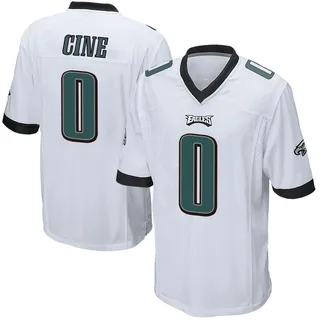 Lewis Cine Philadelphia Eagles Youth Game Nike Jersey - White