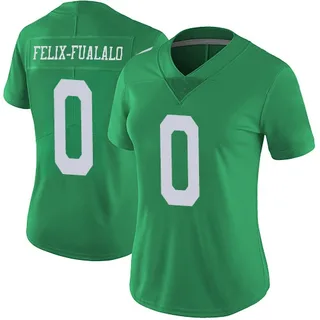 Luke Felix-Fualalo Philadelphia Eagles Women's Limited Vapor Untouchable Nike Jersey - Green
