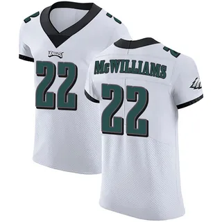 Mac McWilliams Philadelphia Eagles Men's Elite Vapor Untouchable Nike Jersey - White