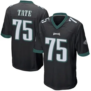 Marcus Tate Philadelphia Eagles Men's Game Alternate Nike Jersey - Black