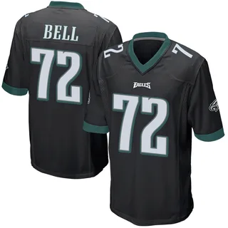 Markel Bell Philadelphia Eagles Men's Game Alternate Nike Jersey - Black