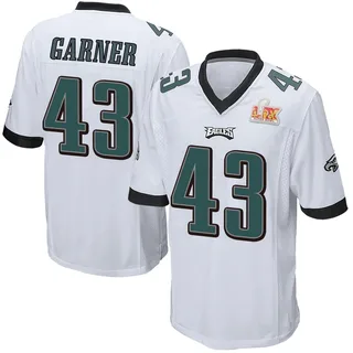 Mekhi Garner Philadelphia Eagles Men's Game Super Bowl LIX Nike Jersey - White