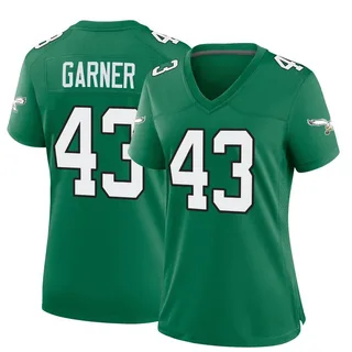 Mekhi Garner Philadelphia Eagles Women's Game Kelly Alternate Nike Jersey - Green