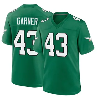 Mekhi Garner Philadelphia Eagles Youth Game Kelly Alternate Nike Jersey - Green