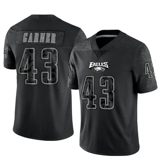 Mekhi Garner Philadelphia Eagles Youth Limited Reflective Nike Jersey - Black