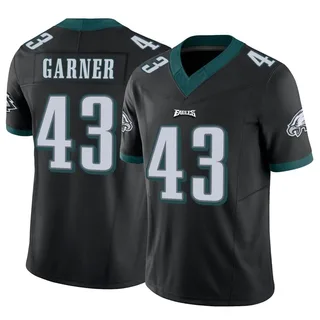 Mekhi Garner Philadelphia Eagles Youth Limited Vapor F.U.S.E. Nike Jersey - Black