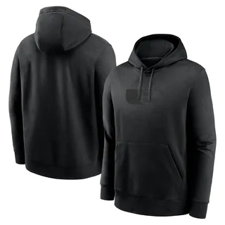 Men's Philadelphia Eagles Black Edge Club Pullover Hoodie
