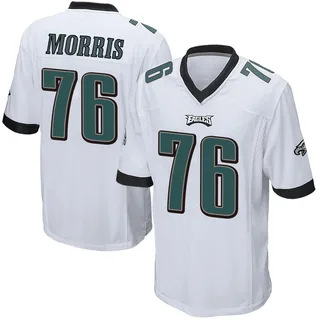 Micah Morris Philadelphia Eagles Youth Game Nike Jersey - White