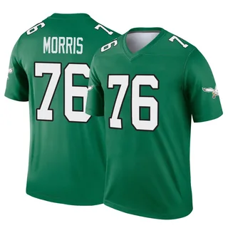 Micah Morris Philadelphia Eagles Youth Legend Kelly Alternate Nike Jersey - Green