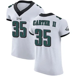 Michael Carter II Philadelphia Eagles Men's Elite Vapor Untouchable Nike Jersey - White