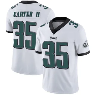 Michael Carter II Philadelphia Eagles Youth Limited Vapor Untouchable Nike Jersey - White