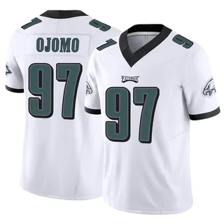 Moro Ojomo Philadelphia Eagles Men's Limited Vapor F.U.S.E. Nike Jersey - White