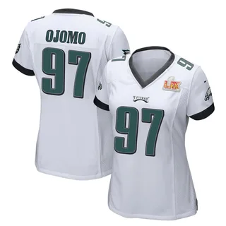 Moro Ojomo Philadelphia Eagles Women's Game Super Bowl LIX Nike Jersey - White