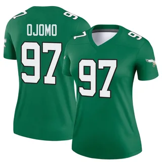 Moro Ojomo Philadelphia Eagles Women's Legend Kelly Alternate Nike Jersey - Green
