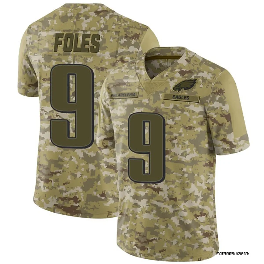 nick foles camo jersey