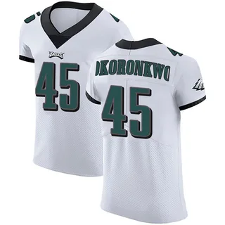 Ogbo Okoronkwo Philadelphia Eagles Men's Elite Vapor Untouchable Nike Jersey - White
