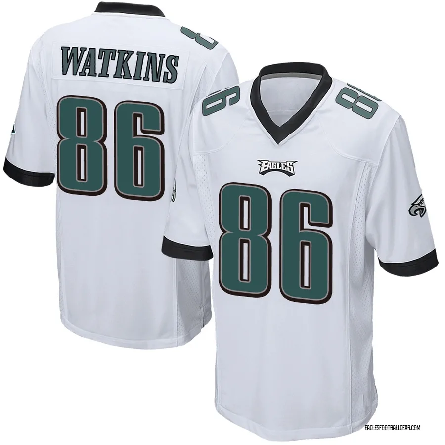 Quez Watkins Philadelphia Eagles Men's Game Nike Jersey - White
