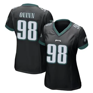 Robert Quinn Philadelphia Eagles Women's Game Alternate Nike Jersey - Black