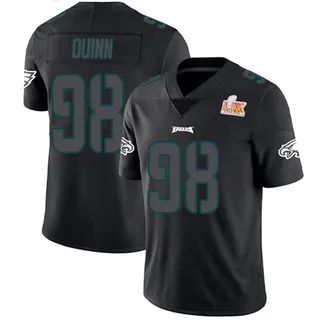 Robert Quinn Philadelphia Eagles Youth Limited Super Bowl LIX Nike Jersey - Black Impact