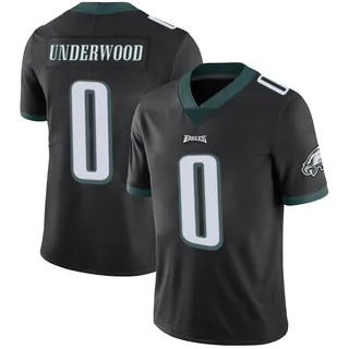 Rocco Underwood Philadelphia Eagles Youth Limited Alternate Vapor Untouchable Nike Jersey - Black